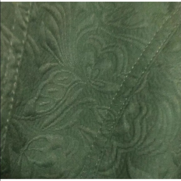 Chico’s Women’s O green zippered jacket - Picture 6 of 8